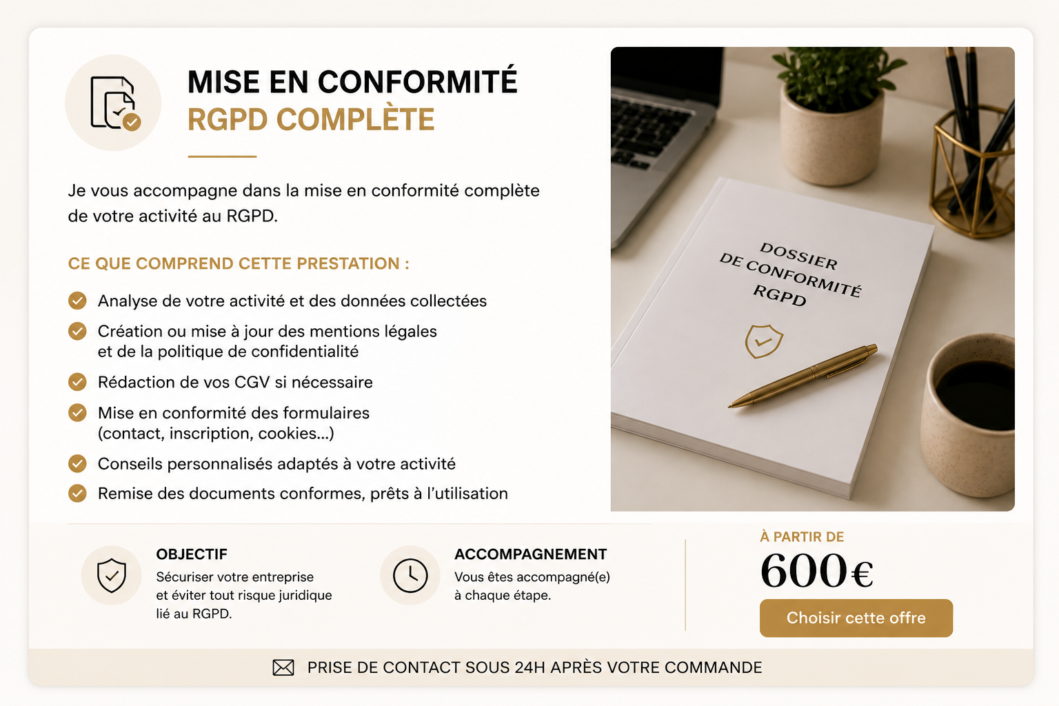 Mise en conformité RGPD complète